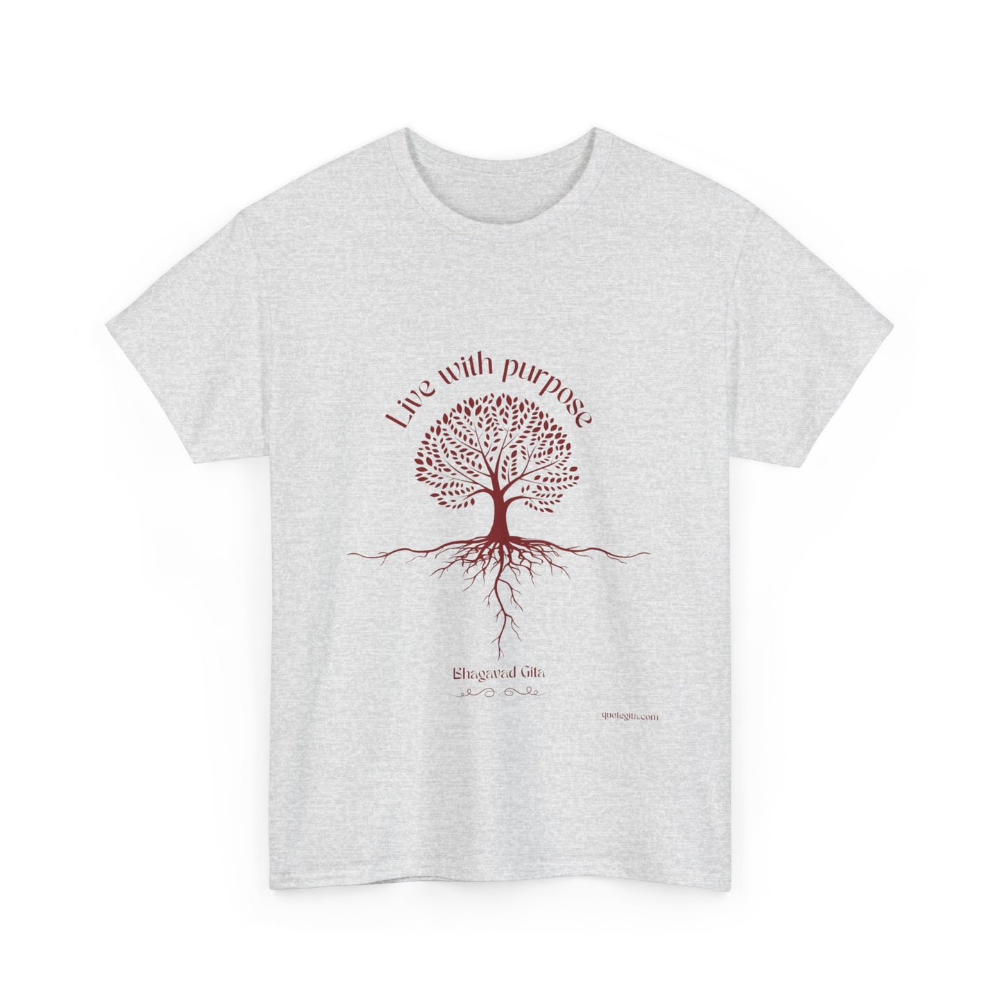 Live With Purpose - Unisex Heavy Cotton Tee