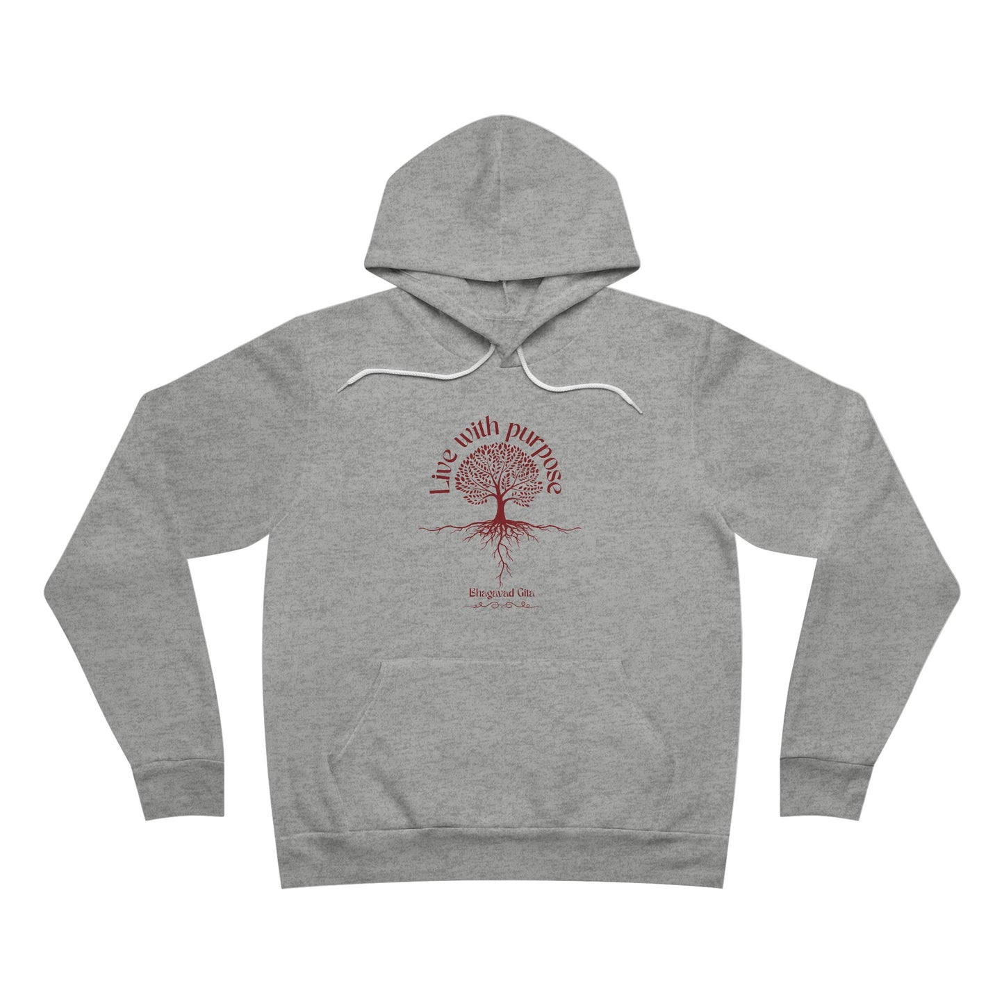 Live With Purpose - Unisex Sponge Fleece Pullover Hoodie