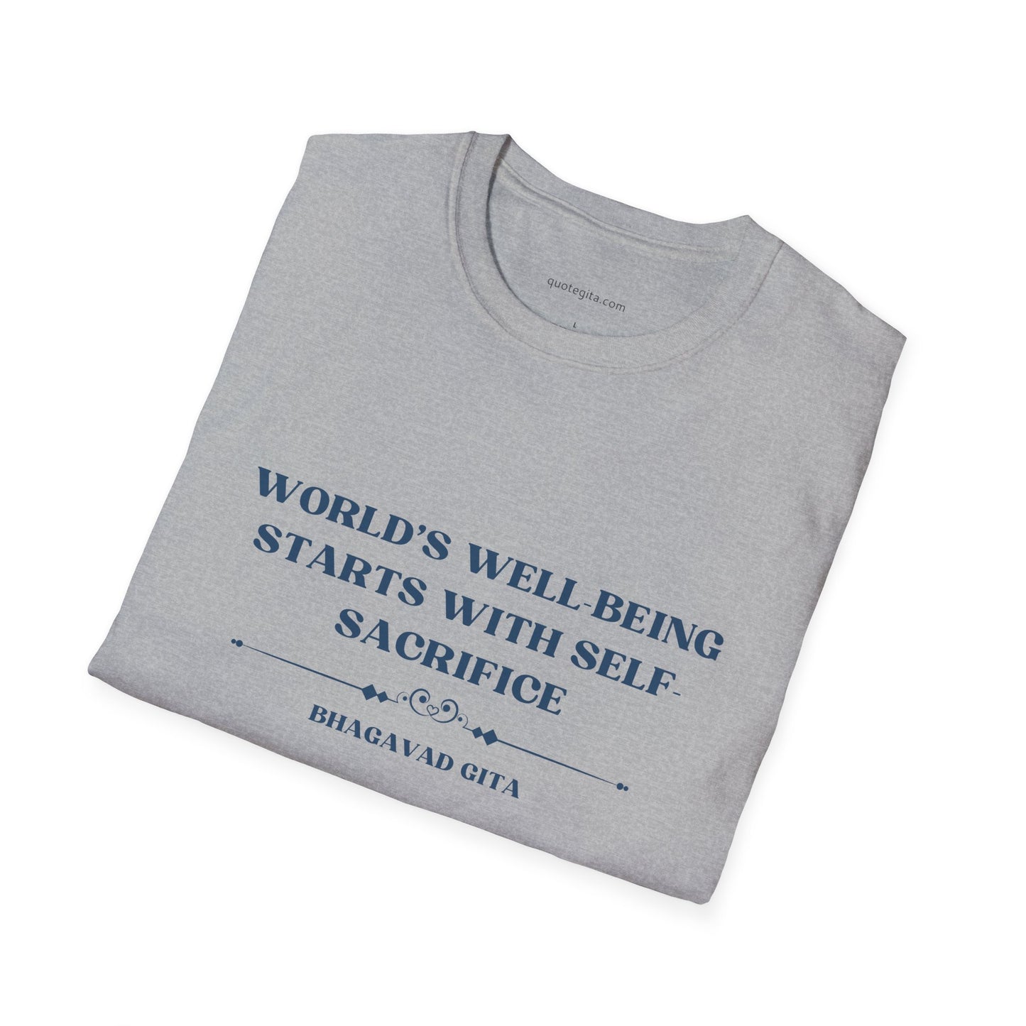 Self-Sacrifice - Unisex Softstyle T-Shirt