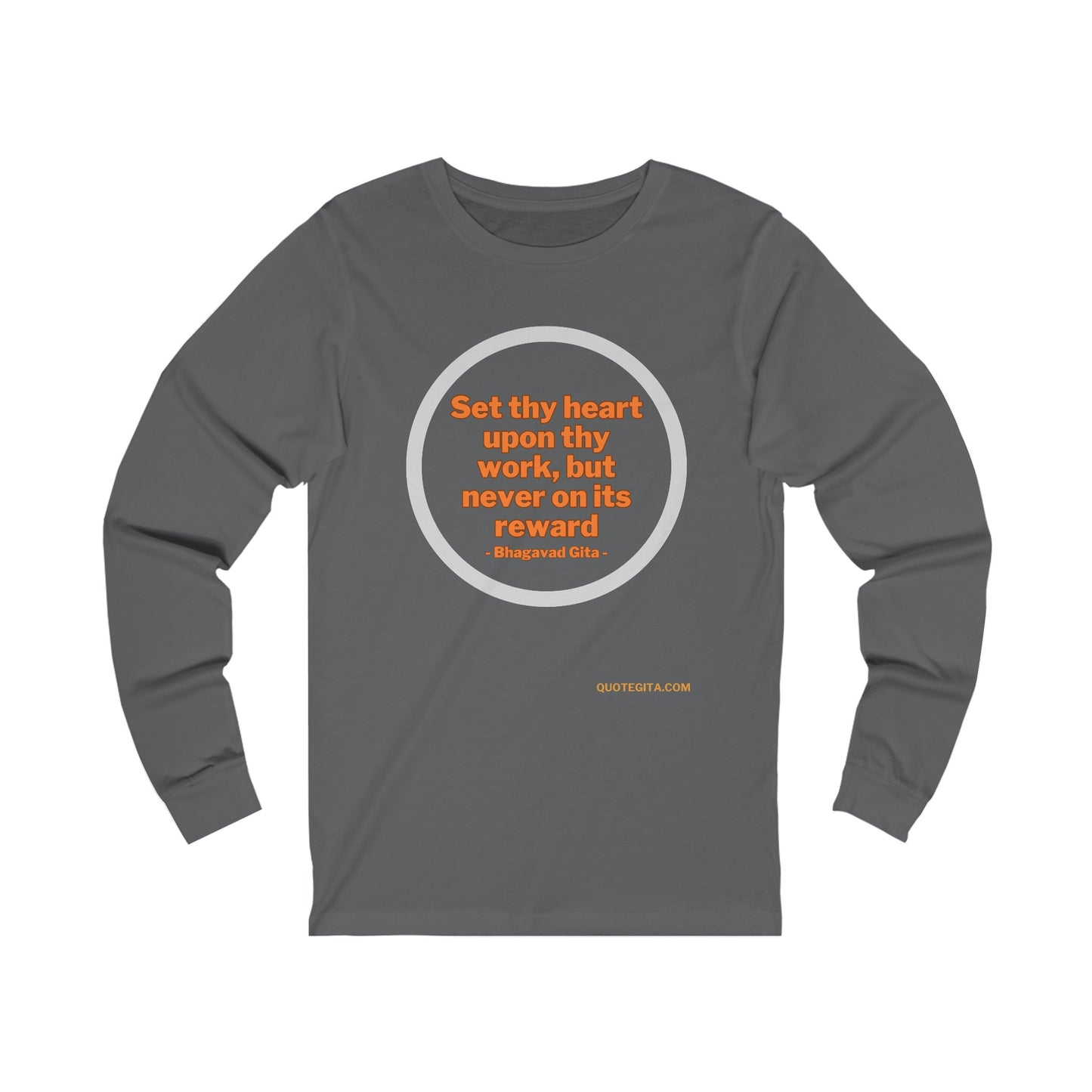 Work - Unisex Jersey Long Sleeve Tee