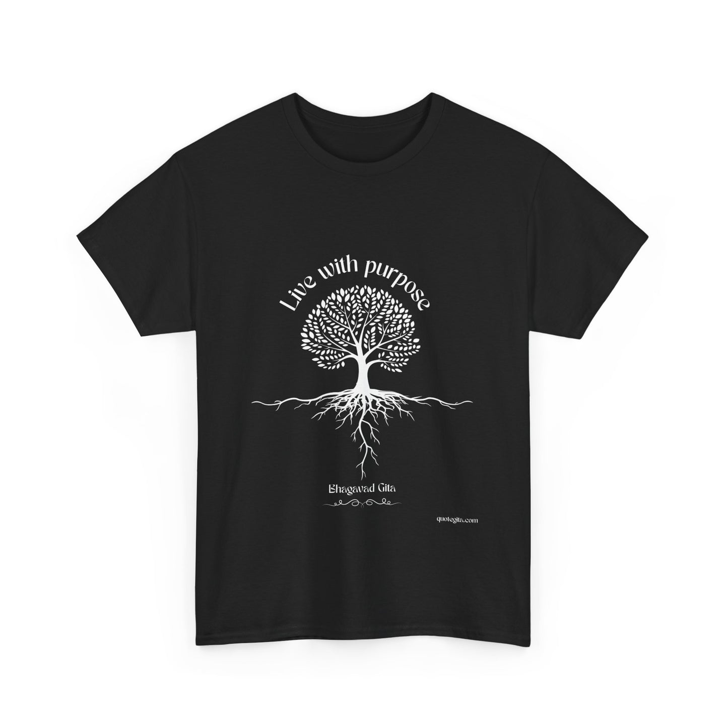 Live With Purpose - Unisex Heavy Cotton Tee