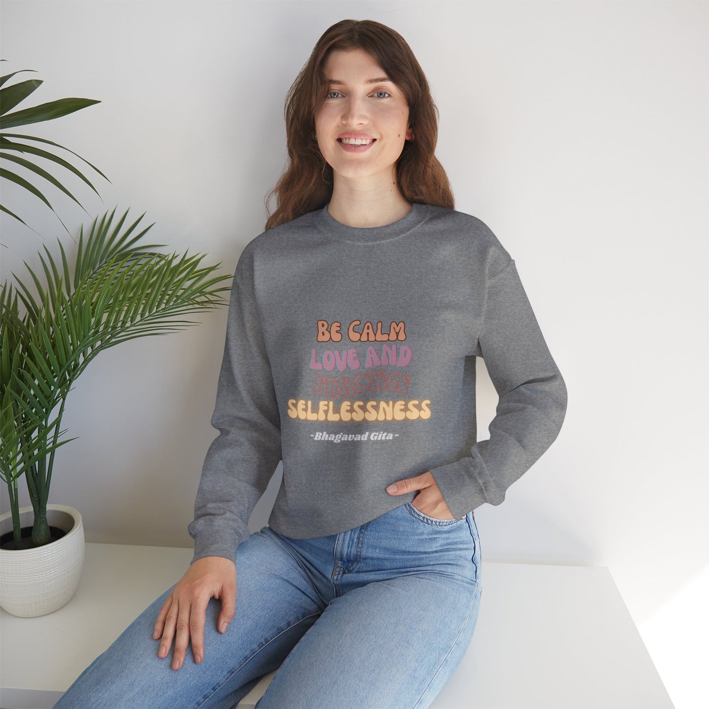 Selflessness - Unisex Heavy Blend Crewneck Sweatshirt