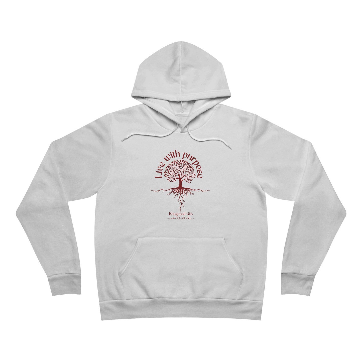 Live With Purpose - Unisex Sponge Fleece Pullover Hoodie