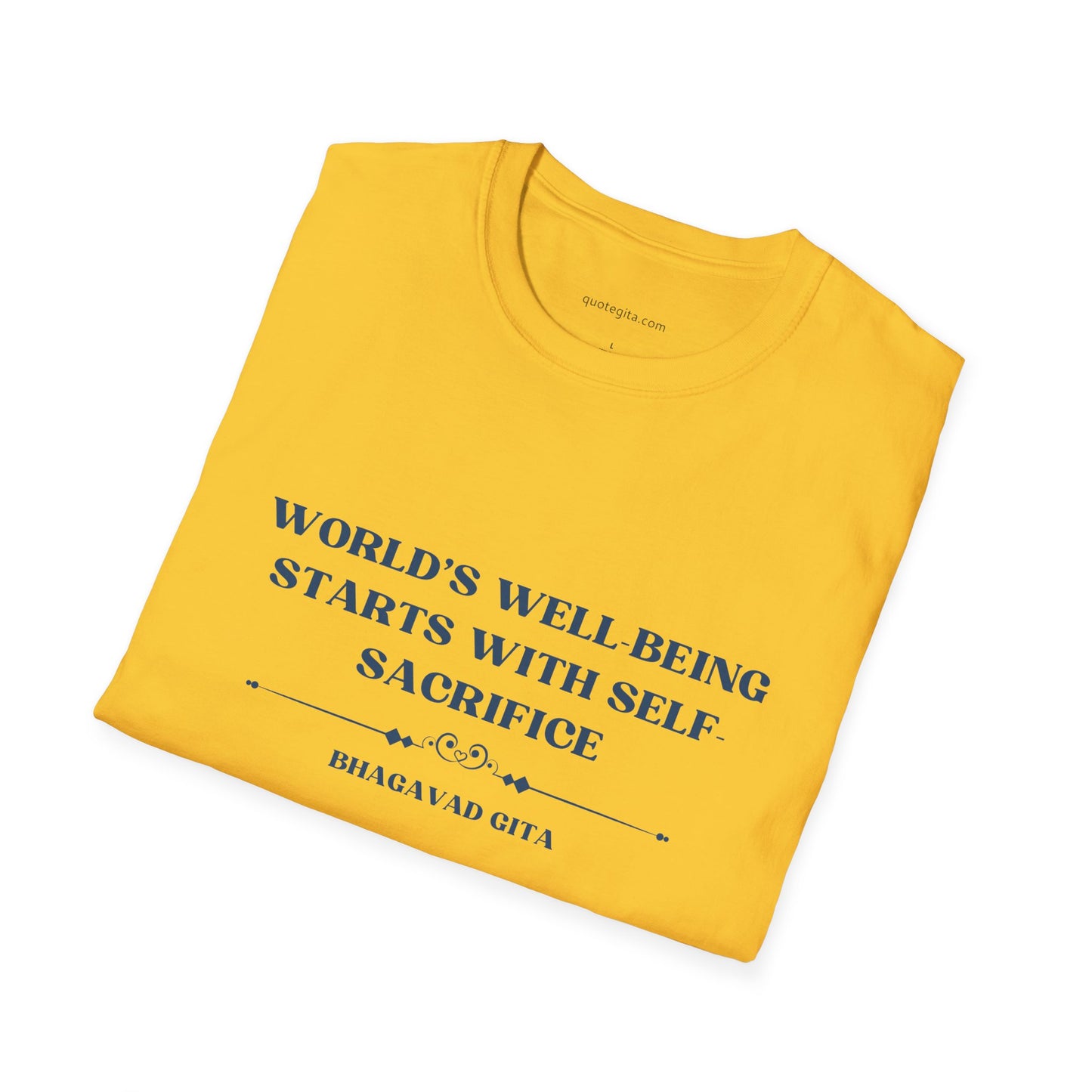 Self-Sacrifice - Unisex Softstyle T-Shirt