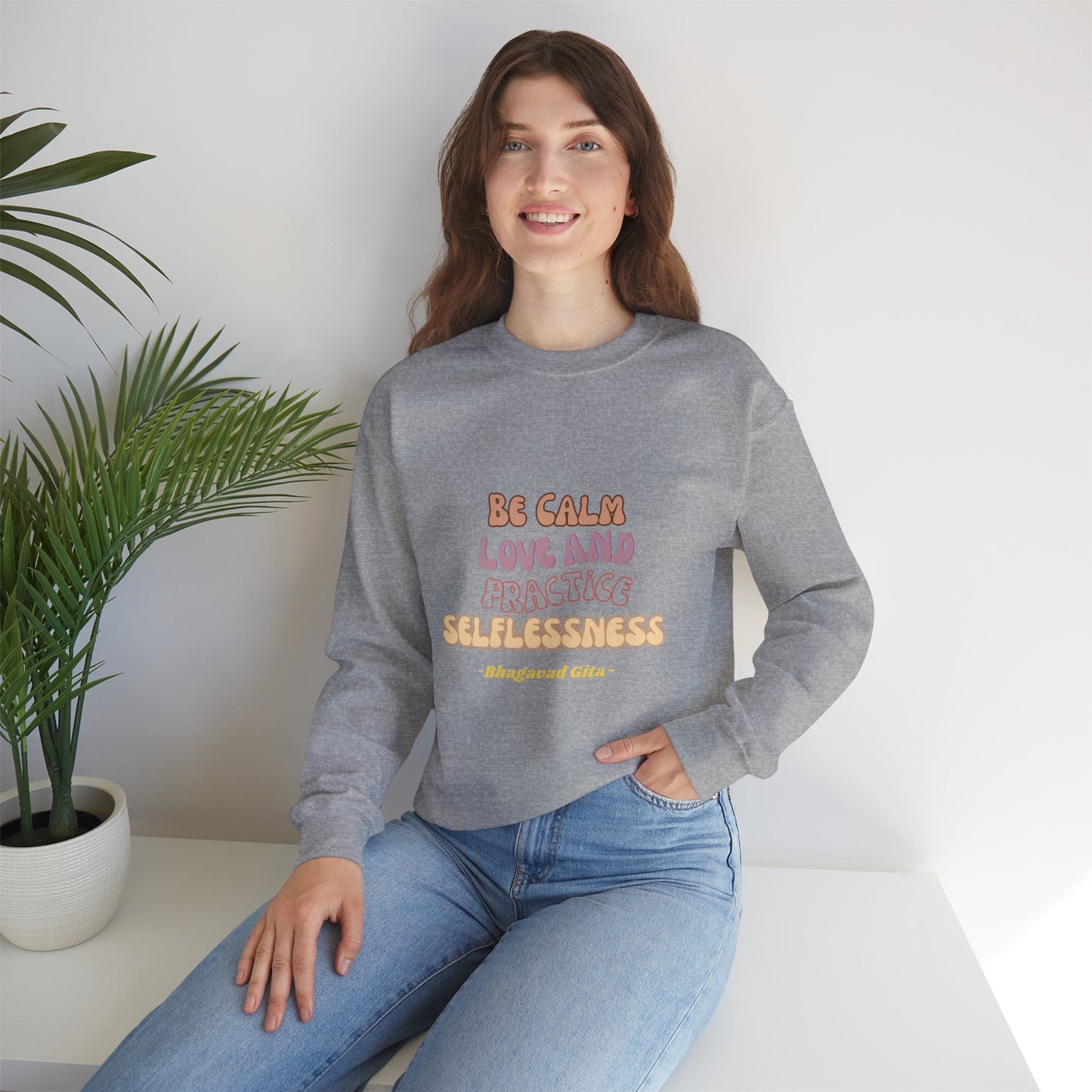 Selflessness - Unisex Heavy Blend Crewneck Sweatshirt