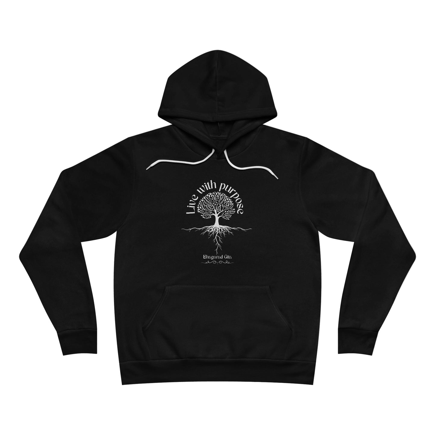 Live With Purpose - Unisex Sponge Fleece Pullover Hoodie