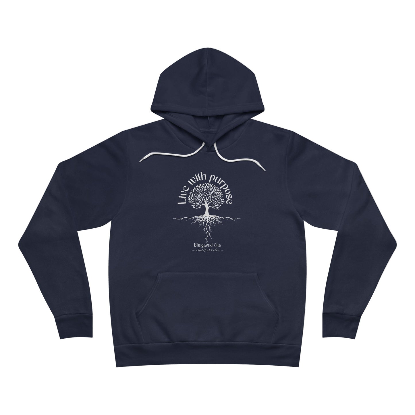 Live With Purpose - Unisex Sponge Fleece Pullover Hoodie