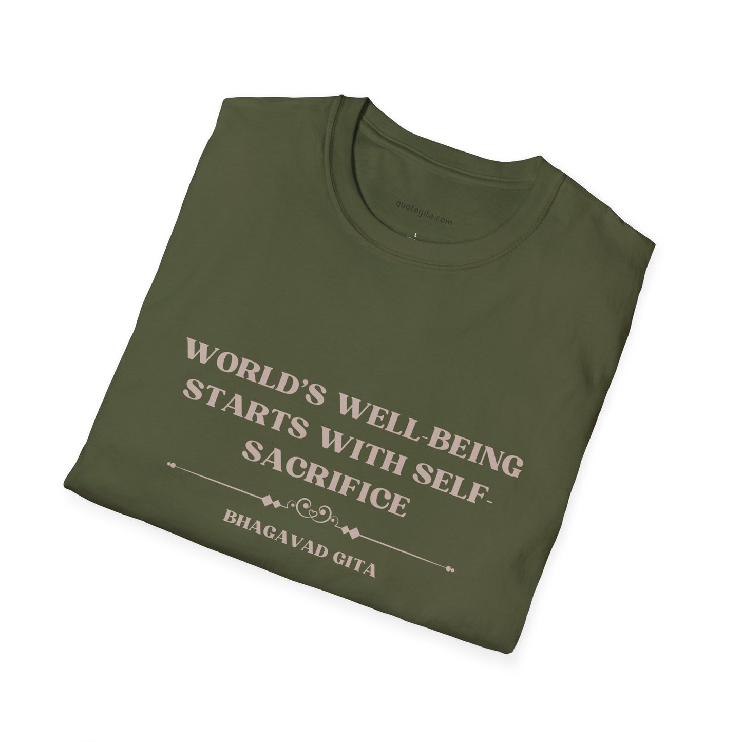 Self-Sacrifice - Unisex Softstyle T-Shirt