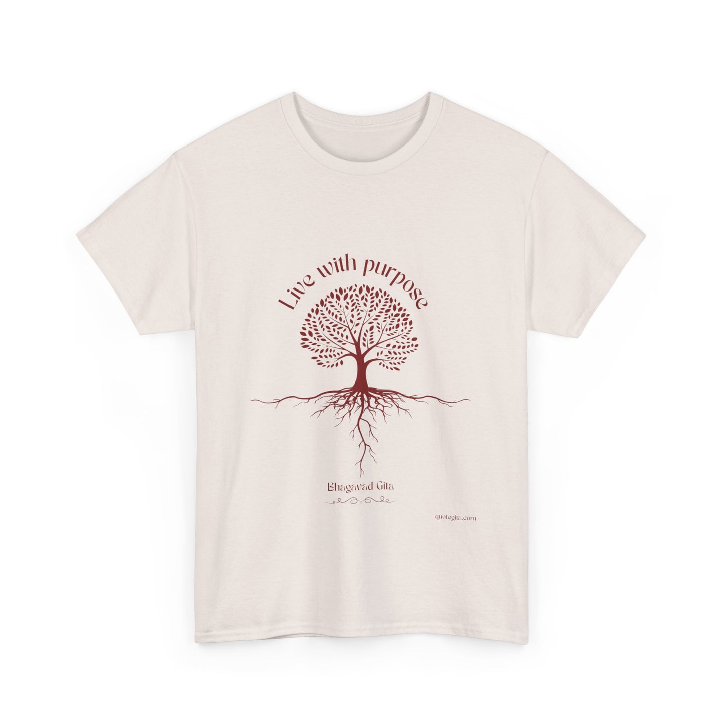 Live With Purpose - Unisex Heavy Cotton Tee