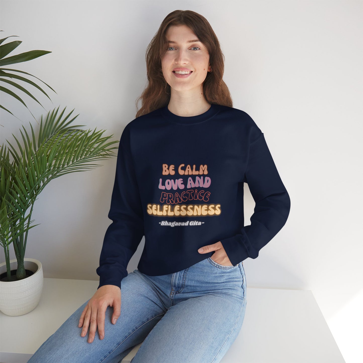 Selflessness - Unisex Heavy Blend Crewneck Sweatshirt